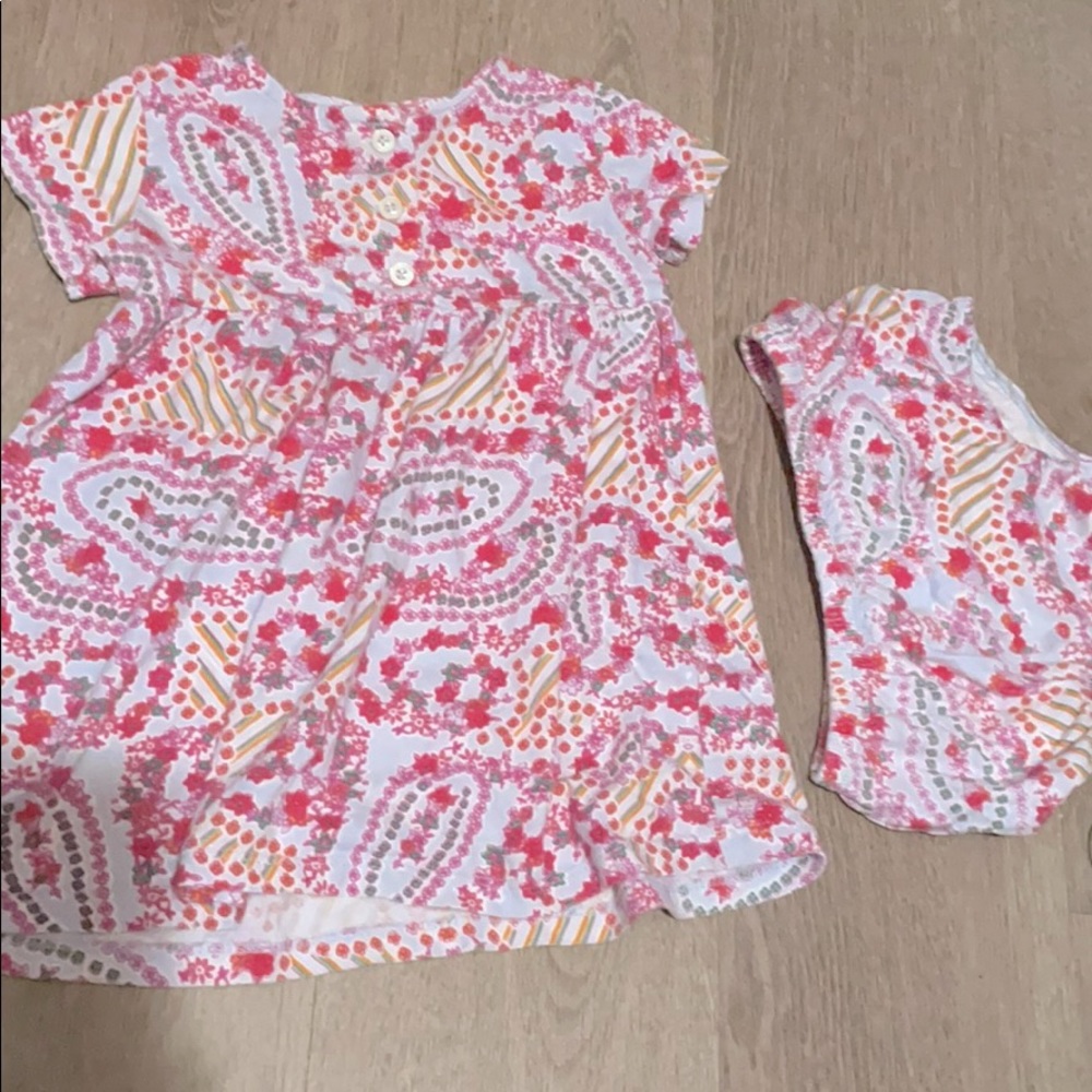 Tucker + Tate Soft Dress and bloomer set